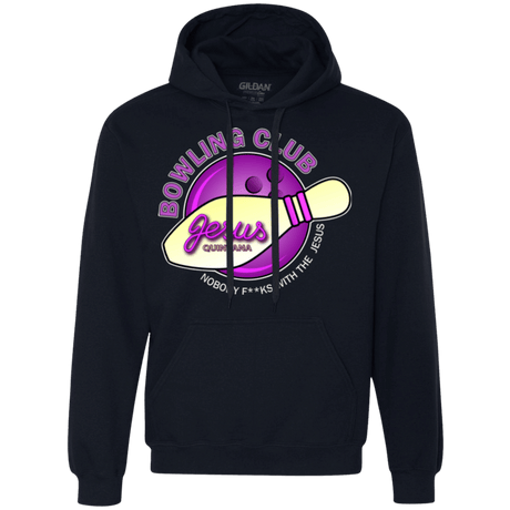 Sweatshirts Navy / Small Bowling club Premium Fleece Hoodie