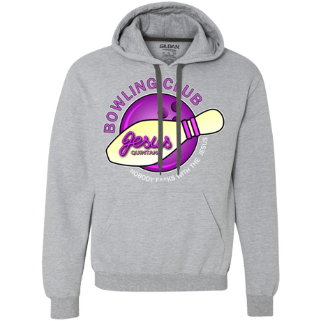 Sweatshirts Sport Grey / Small Bowling club Premium Fleece Hoodie