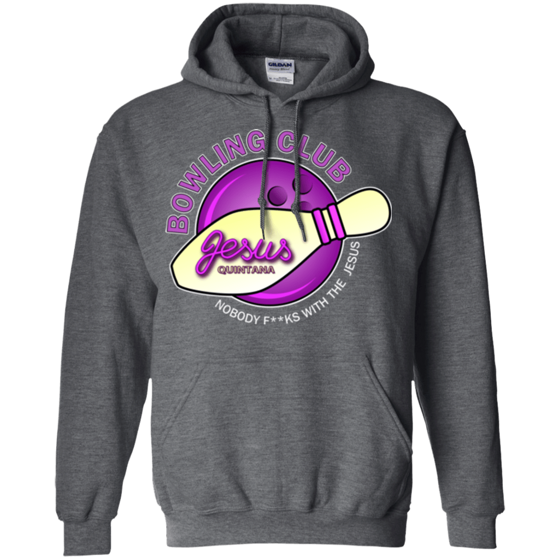 Sweatshirts Dark Heather / Small Bowling club Pullover Hoodie