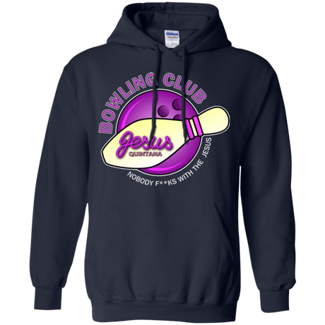 Sweatshirts Navy / Small Bowling club Pullover Hoodie