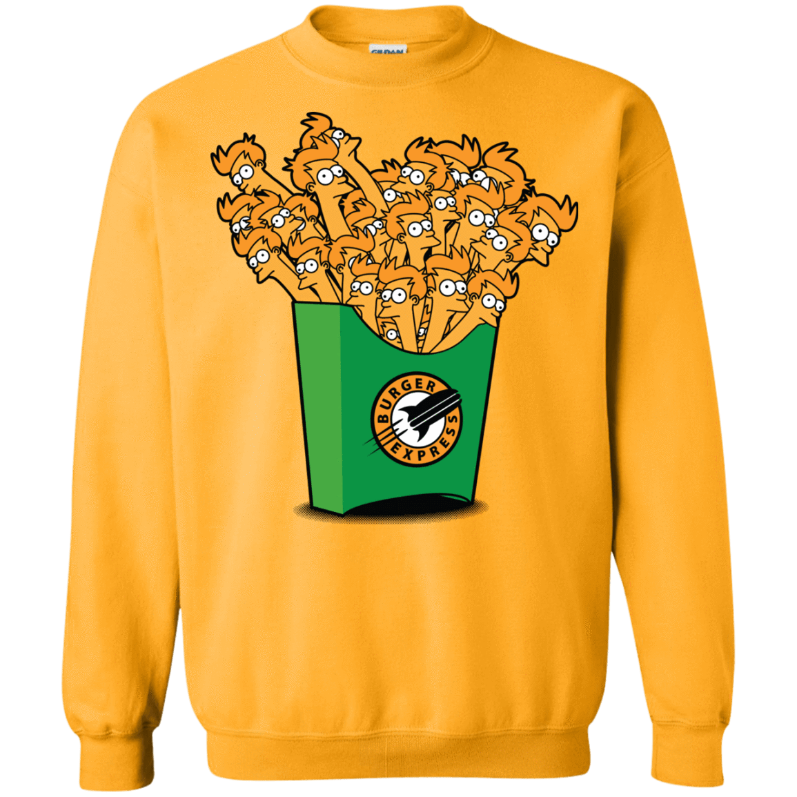 Sweatshirts Gold / Small Box of Fries Crewneck Sweatshirt
