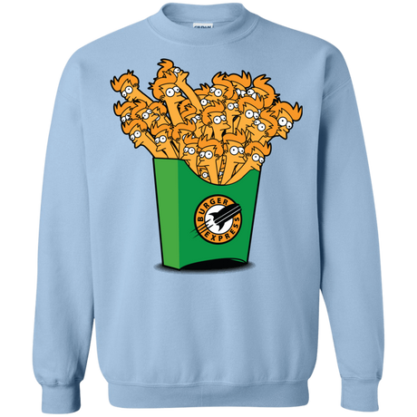 Sweatshirts Light Blue / Small Box of Fries Crewneck Sweatshirt