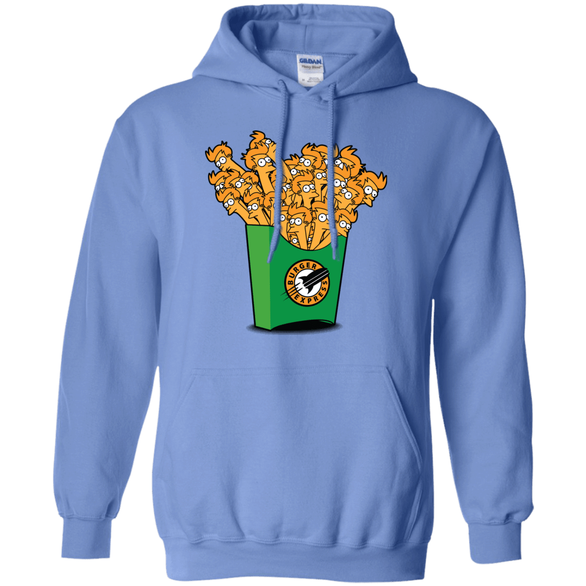 Sweatshirts Carolina Blue / Small Box of Fries Pullover Hoodie