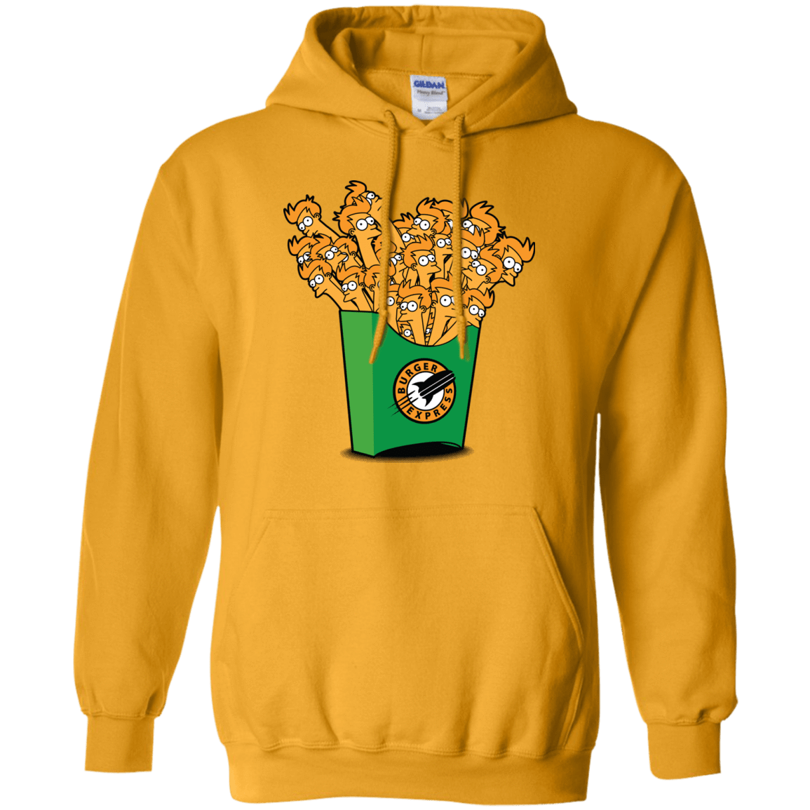 Sweatshirts Gold / Small Box of Fries Pullover Hoodie