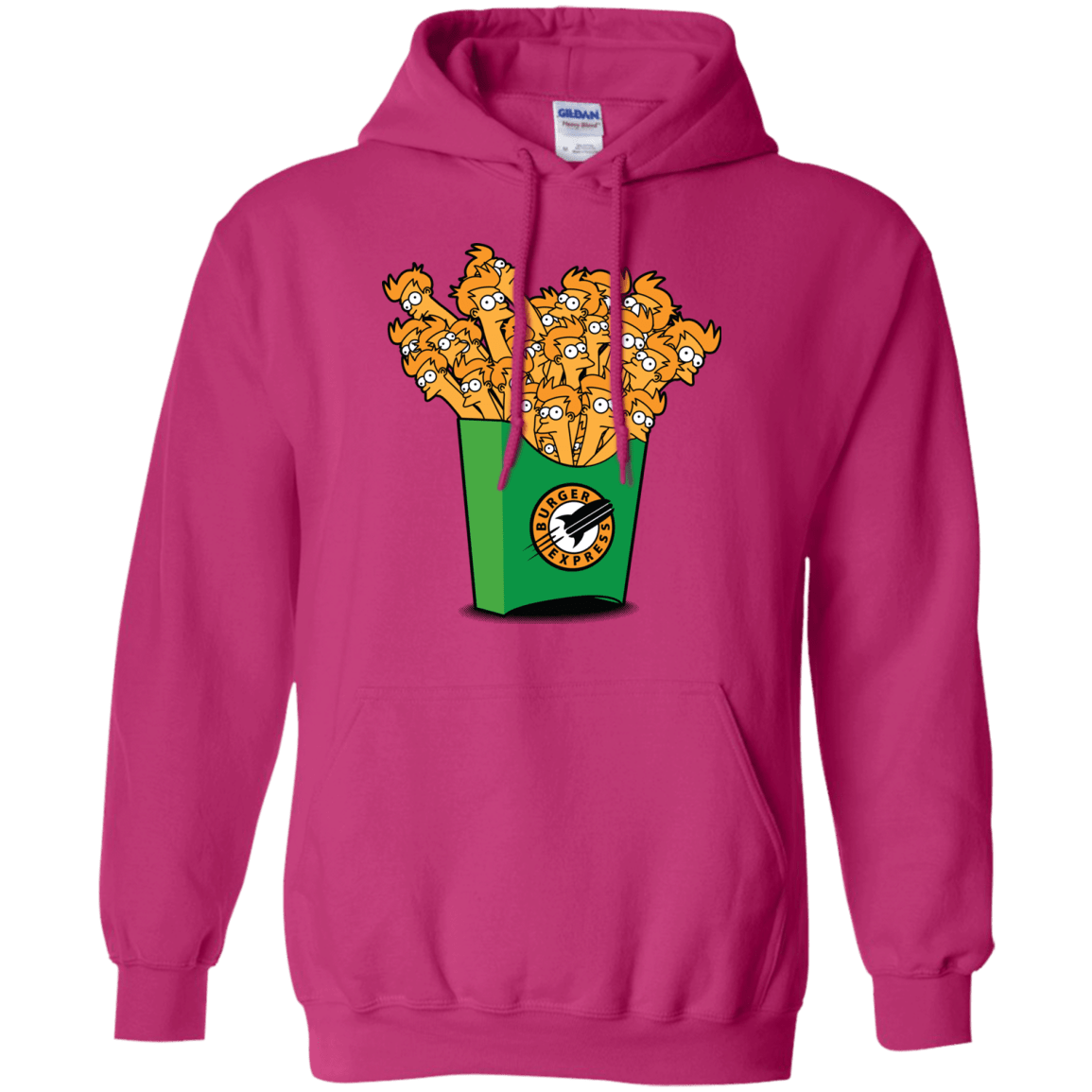 Sweatshirts Heliconia / Small Box of Fries Pullover Hoodie