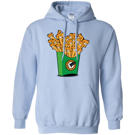 Sweatshirts Light Blue / Small Box of Fries Pullover Hoodie