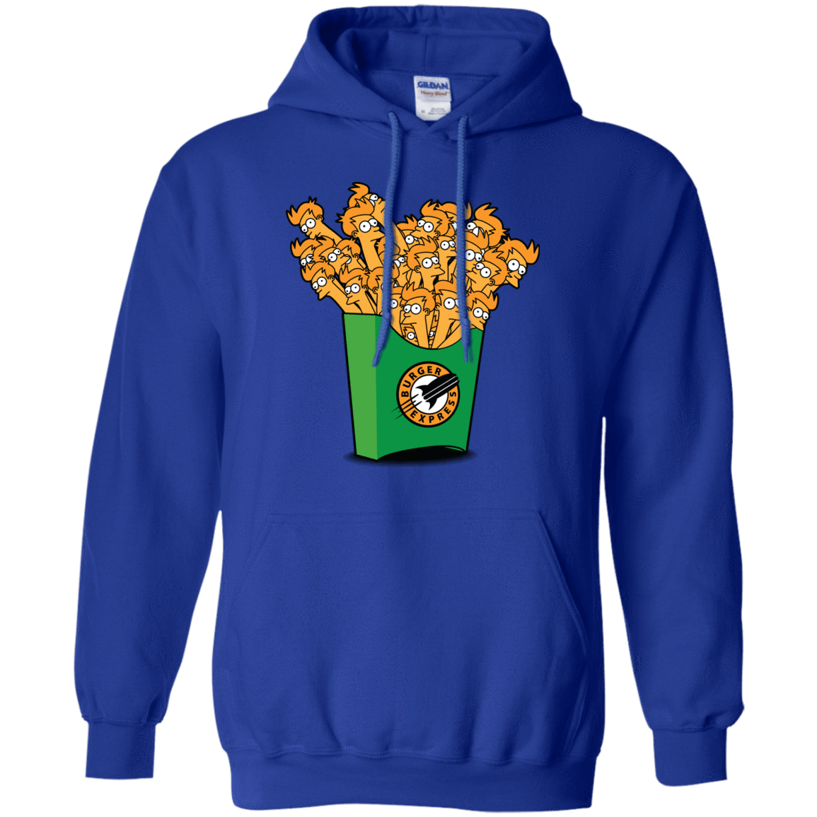 Sweatshirts Royal / Small Box of Fries Pullover Hoodie