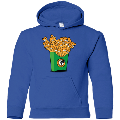 Sweatshirts Royal / YS Box of Fries Youth Hoodie