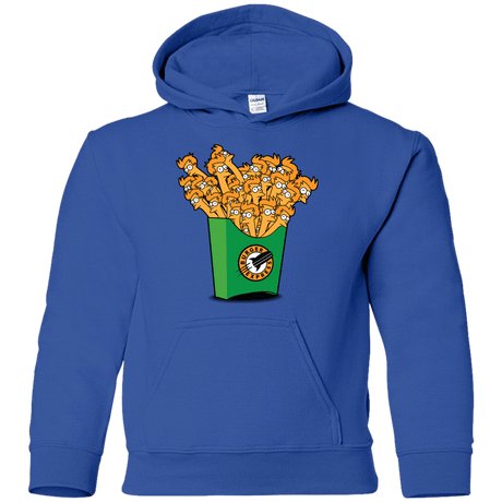 Sweatshirts Royal / YS Box of Fries Youth Hoodie