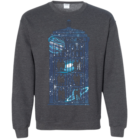 Sweatshirts Dark Heather / Small Box of Time and Space Crewneck Sweatshirt