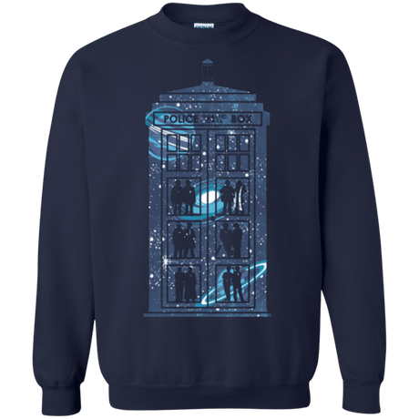 Sweatshirts Navy / Small Box of Time and Space Crewneck Sweatshirt