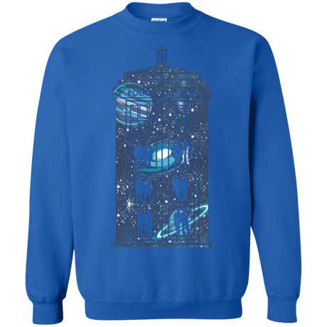 Sweatshirts Royal / Small Box of Time and Space Crewneck Sweatshirt