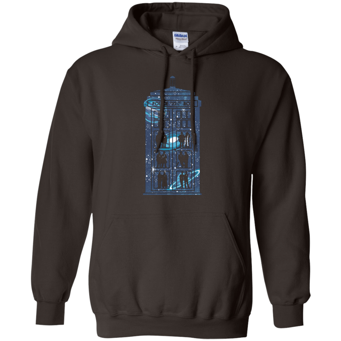 Sweatshirts Dark Chocolate / Small Box of Time and Space Pullover Hoodie