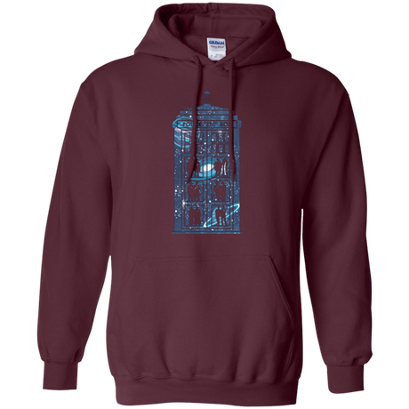Sweatshirts Maroon / Small Box of Time and Space Pullover Hoodie