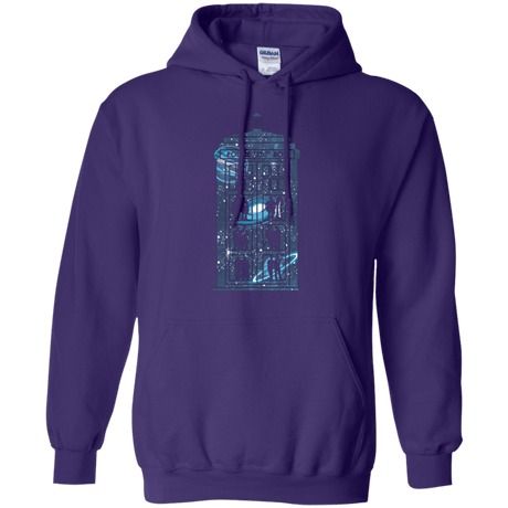 Sweatshirts Purple / Small Box of Time and Space Pullover Hoodie