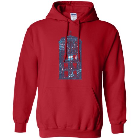 Sweatshirts Red / Small Box of Time and Space Pullover Hoodie