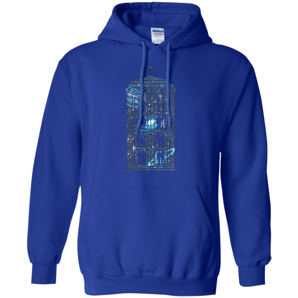 Sweatshirts Royal / Small Box of Time and Space Pullover Hoodie