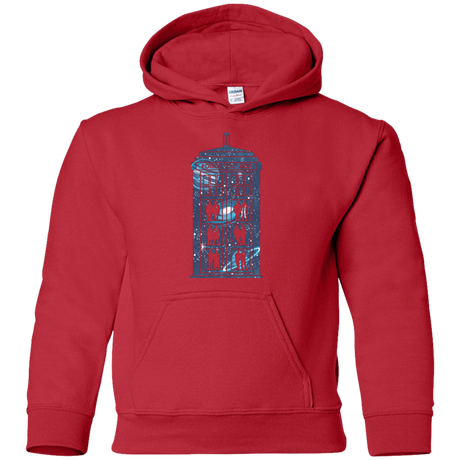 Sweatshirts Red / YS Box of Time and Space Youth Hoodie