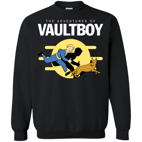 Sweatshirts Black / Small Boy and his dog Crewneck Sweatshirt
