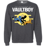Sweatshirts Dark Heather / Small Boy and his dog Crewneck Sweatshirt