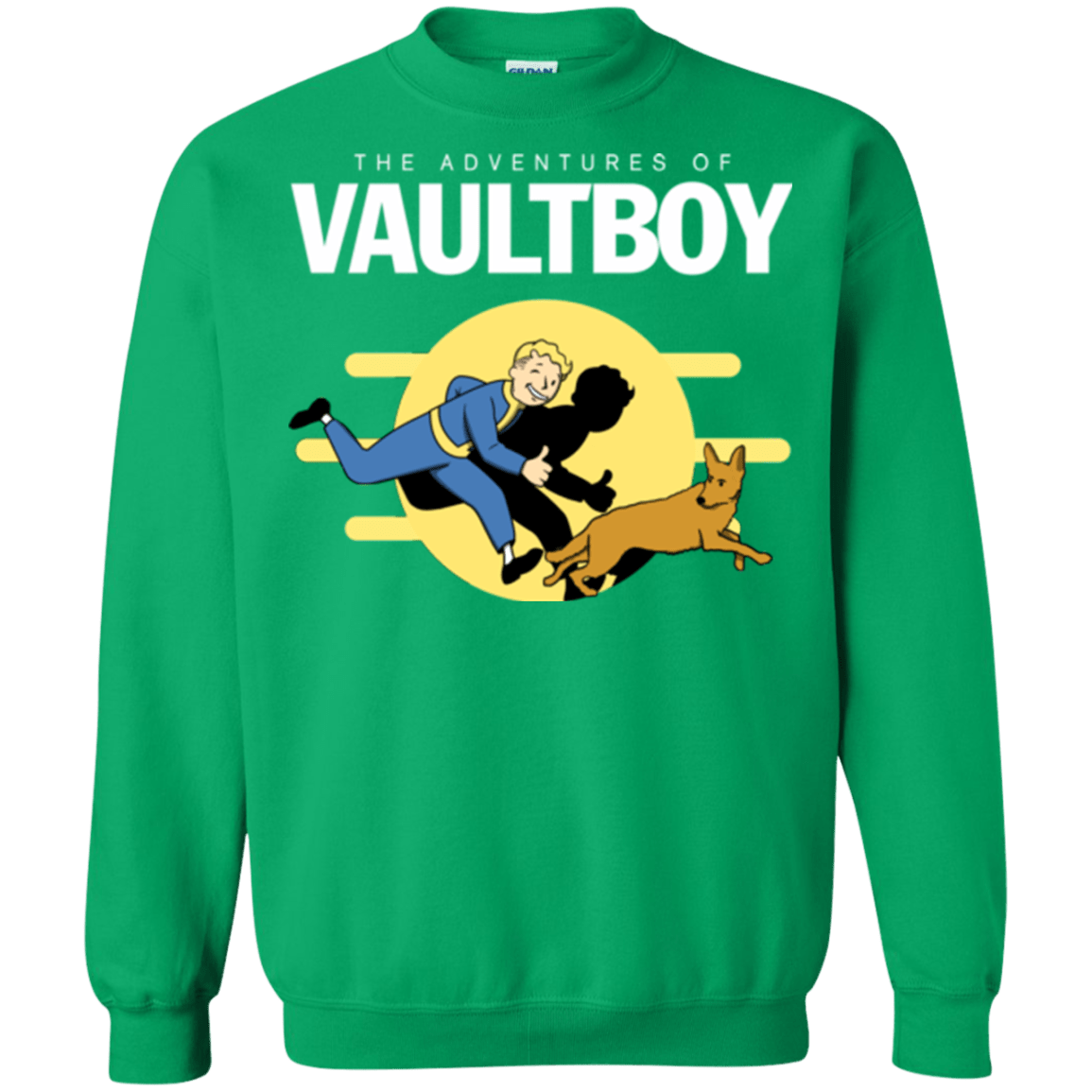Sweatshirts Irish Green / Small Boy and his dog Crewneck Sweatshirt