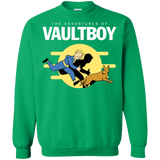 Sweatshirts Irish Green / Small Boy and his dog Crewneck Sweatshirt