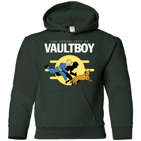Sweatshirts Forest Green / YS Boy and his dog Youth Hoodie