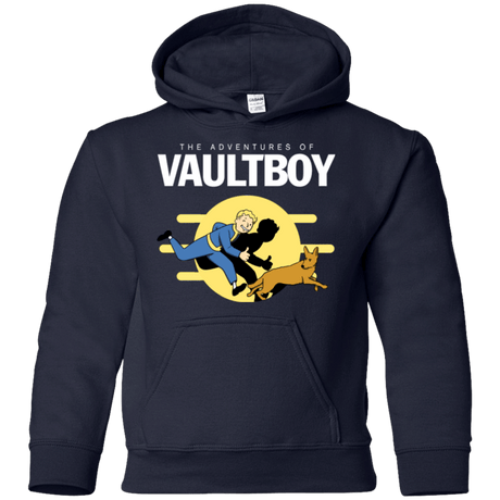 Sweatshirts Navy / YS Boy and his dog Youth Hoodie