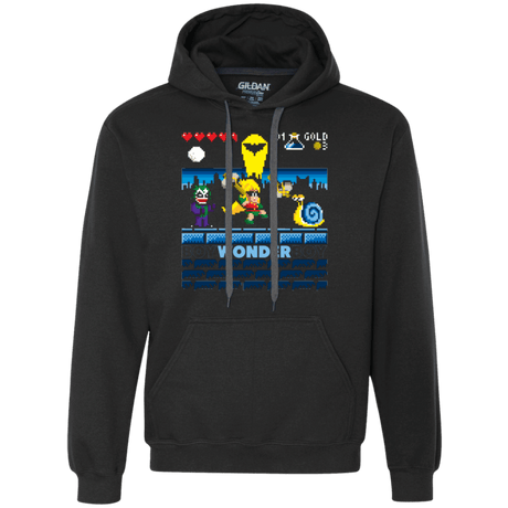 Sweatshirts Black / Small Boy Wonder Boy Premium Fleece Hoodie