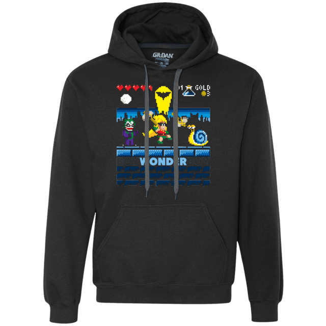 Sweatshirts Black / Small Boy Wonder Boy Premium Fleece Hoodie