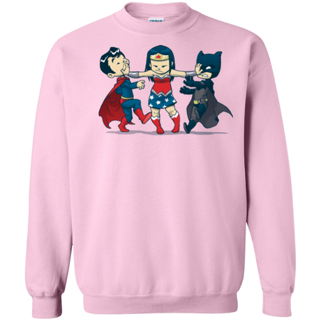 Sweatshirts Light Pink / Small Boys Crewneck Sweatshirt