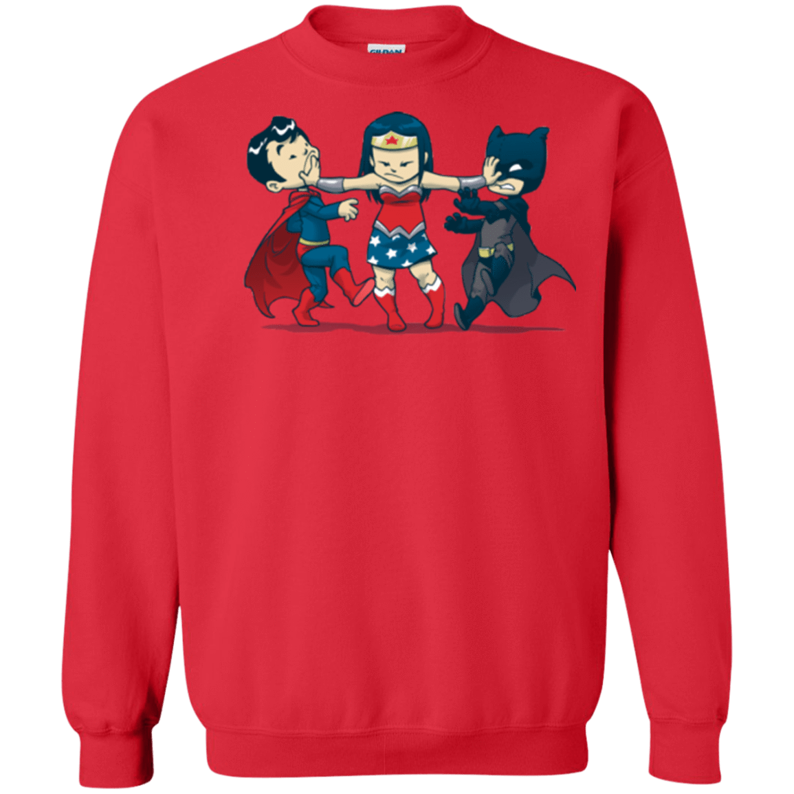 Sweatshirts Red / Small Boys Crewneck Sweatshirt