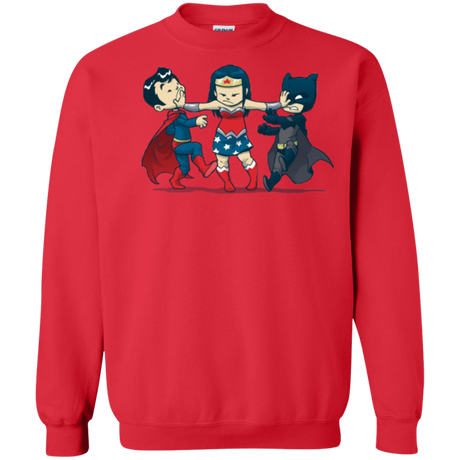 Sweatshirts Red / Small Boys Crewneck Sweatshirt