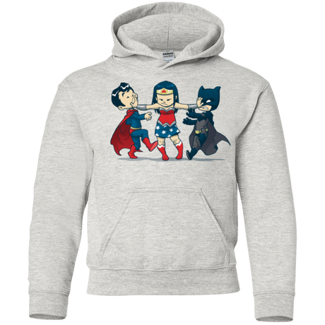 Sweatshirts Ash / YS Boys Youth Hoodie
