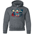 Sweatshirts Dark Heather / YS Boys Youth Hoodie