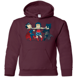 Sweatshirts Maroon / YS Boys Youth Hoodie