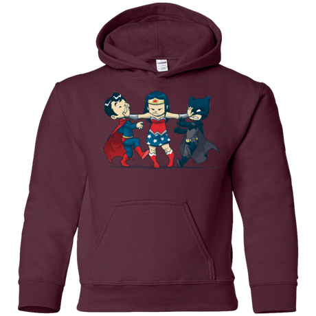 Sweatshirts Maroon / YS Boys Youth Hoodie