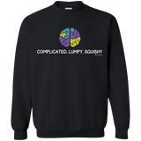 Sweatshirts Black / Small Brain Crewneck Sweatshirt