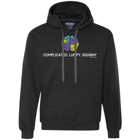 Sweatshirts Black / Small Brain Premium Fleece Hoodie