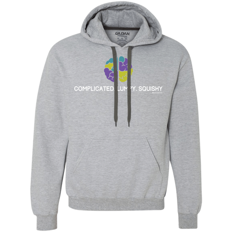 Sweatshirts Sport Grey / Small Brain Premium Fleece Hoodie
