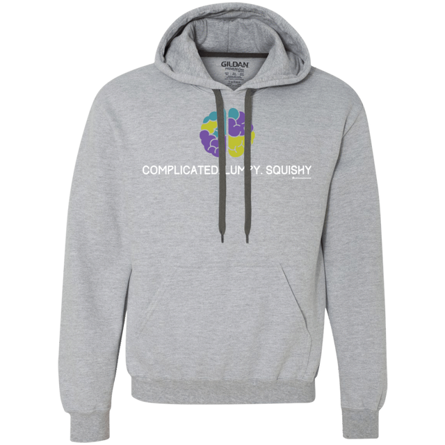 Sweatshirts Sport Grey / Small Brain Premium Fleece Hoodie