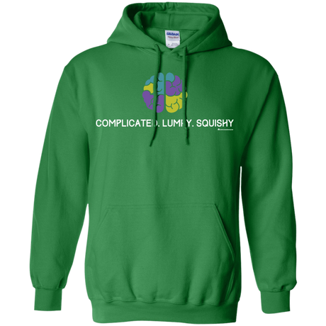 Sweatshirts Irish Green / Small Brain Pullover Hoodie