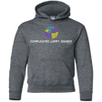 Sweatshirts Dark Heather / YS Brain Youth Hoodie
