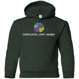 Sweatshirts Forest Green / YS Brain Youth Hoodie