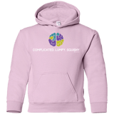 Sweatshirts Light Pink / YS Brain Youth Hoodie