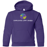 Sweatshirts Purple / YS Brain Youth Hoodie
