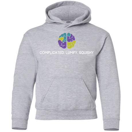 Sweatshirts Sport Grey / YS Brain Youth Hoodie