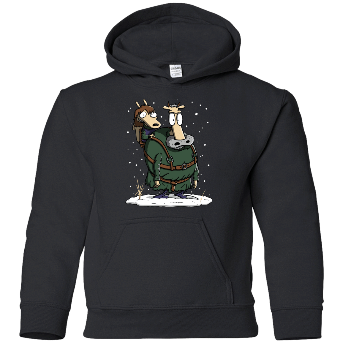 Sweatshirts Black / YS Bran's Modern Life Youth Hoodie