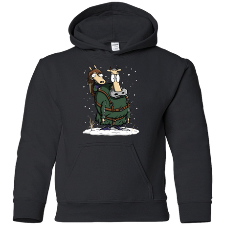 Sweatshirts Black / YS Bran's Modern Life Youth Hoodie