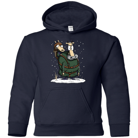 Sweatshirts Navy / YS Bran's Modern Life Youth Hoodie